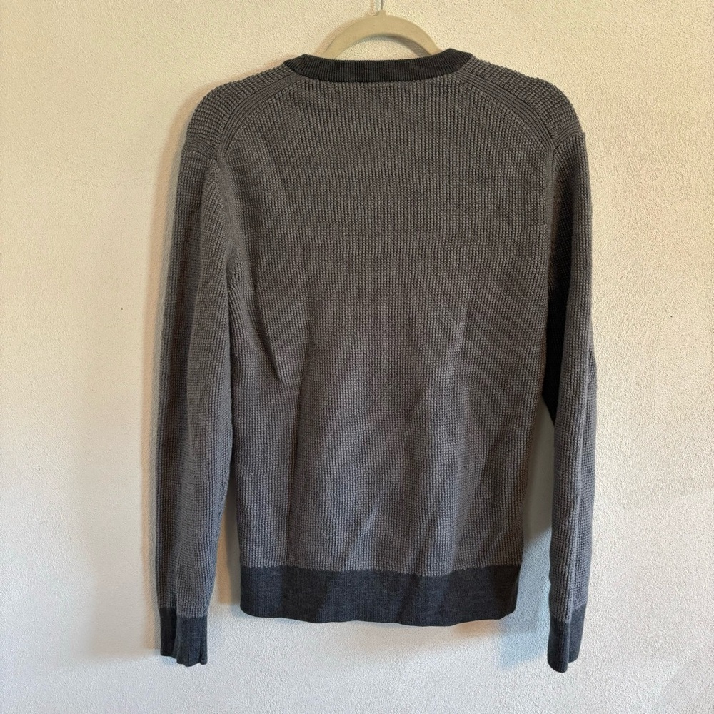 Theory Maden Novo Merino Wool Blend Crewneck Sweater - Picture 6 of 8